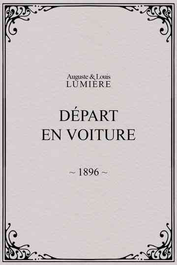 Départ en voiture