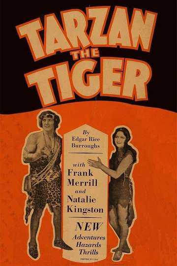 Tarzan the Tiger Poster