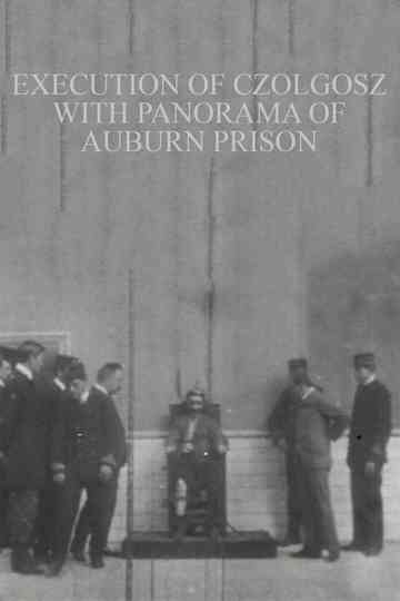 Execution of Czolgosz with Panorama of Auburn Prison Poster