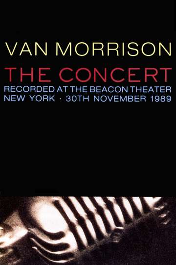Van Morrison The Concert Poster