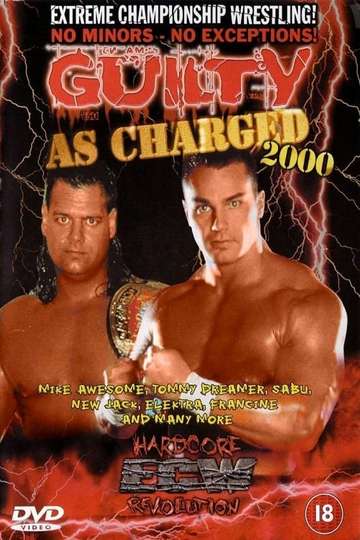 ECW Guilty as Charged 2000 Poster