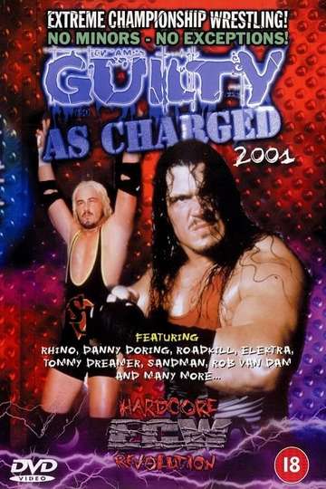 ECW Guilty as Charged 2001 Poster