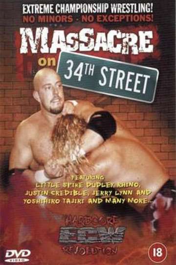 ECW Massacre on 34th Street Poster