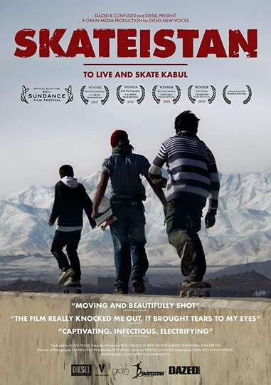 Skateistan To Live and Skate Kabul Poster