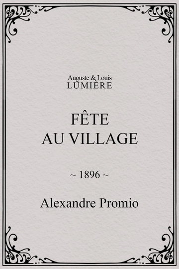 Fête au village