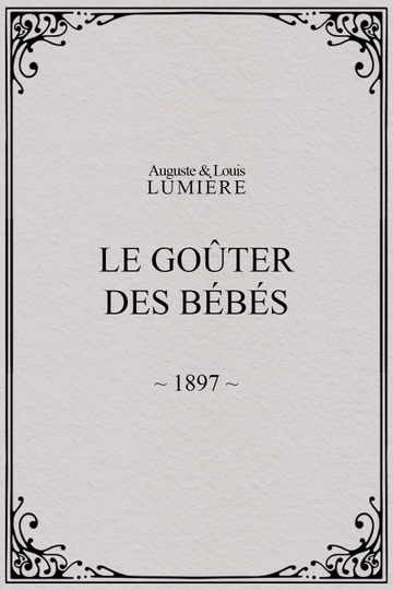 Le goûter des bébés