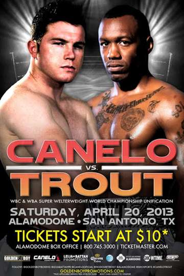 Canelo Alvarez vs Austin Trout Poster