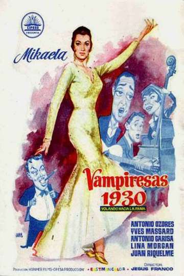 Vampiresas 1930 Poster