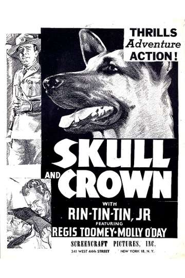 Skull and Crown Poster