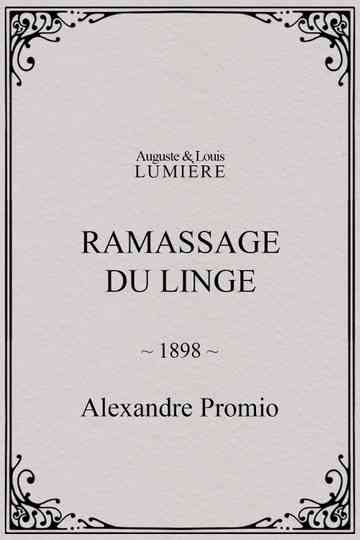 Ramassage du linge