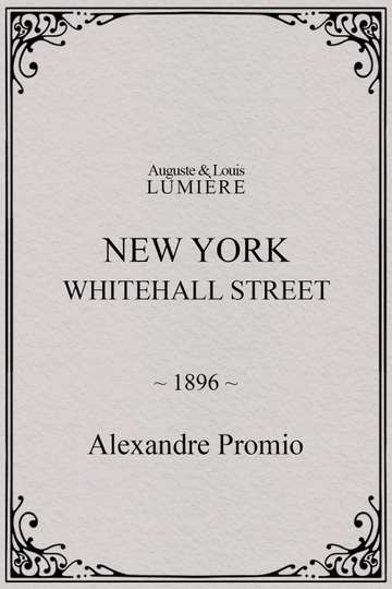 New York Whitehall Street