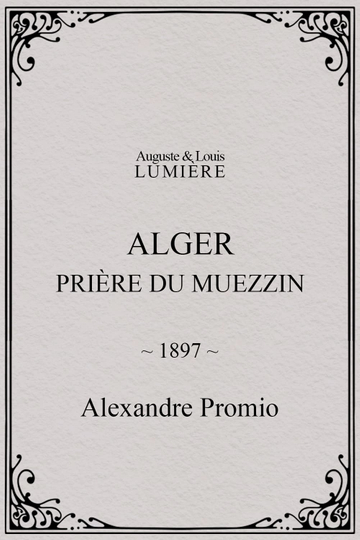 Alger : prière du muezzin