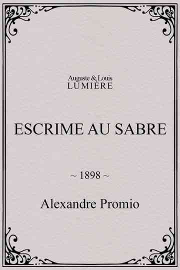 Escrime au sabre
