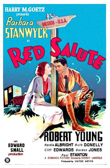 Red Salute Poster