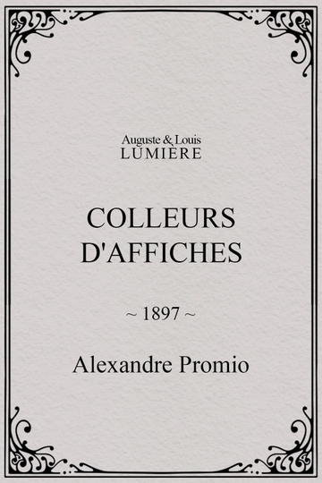 Colleurs d'affiches