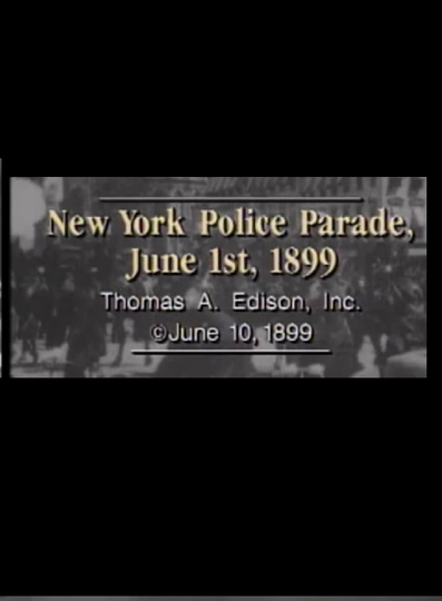 New York Police Parade, June 1st, 1899