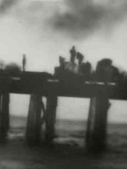 Building a Harbor at San Pedro Poster