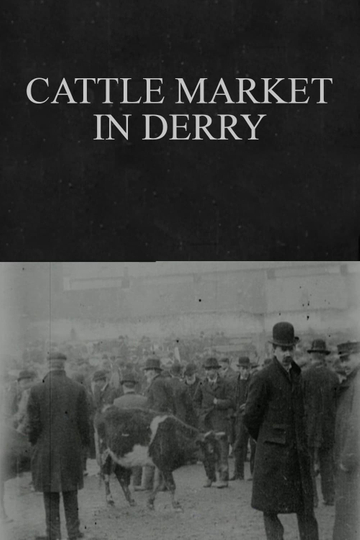 Cattle Market in Derry Poster