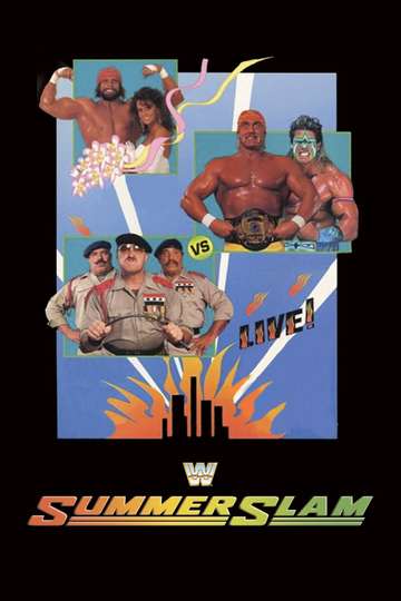 WWE SummerSlam 1991 Poster
