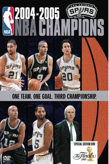 2005 San Antonio Spurs Official NBA Finals Film Poster