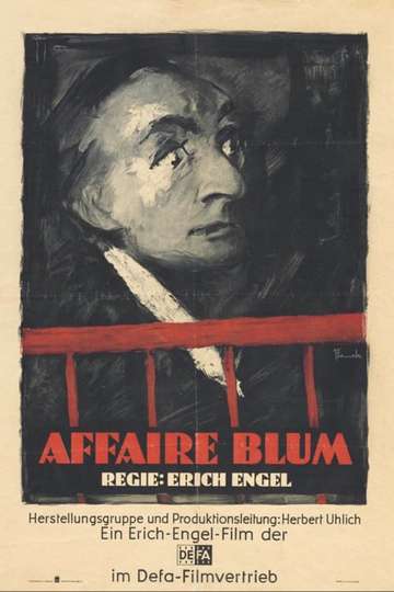 The Blum Affair Poster