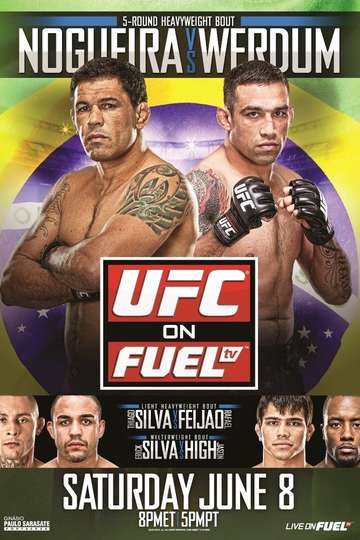 UFC on Fuel TV 10 Nogueira vs Werdum Poster