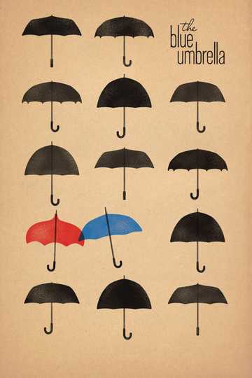 The Blue Umbrella Poster
