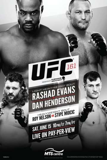 UFC 161 Evans vs Henderson Poster