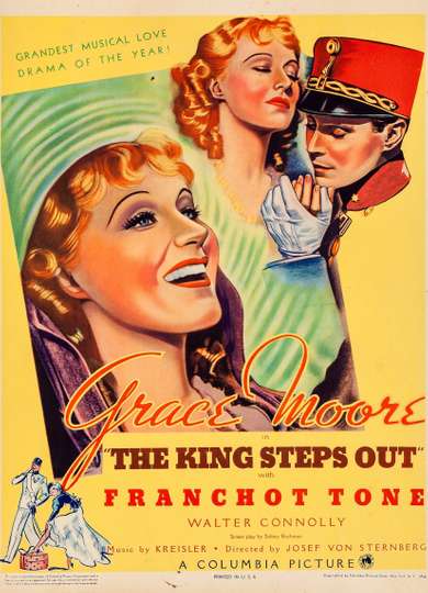 The King Steps Out Poster