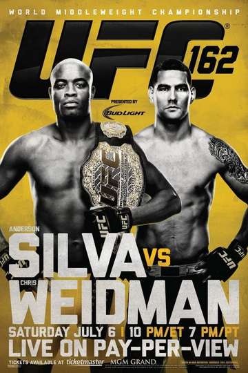 UFC 162 Silva vs Weidman Poster
