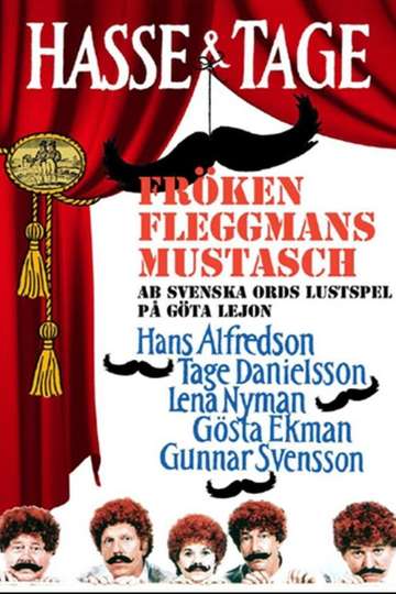 Miss Fleggmans Mustache Poster