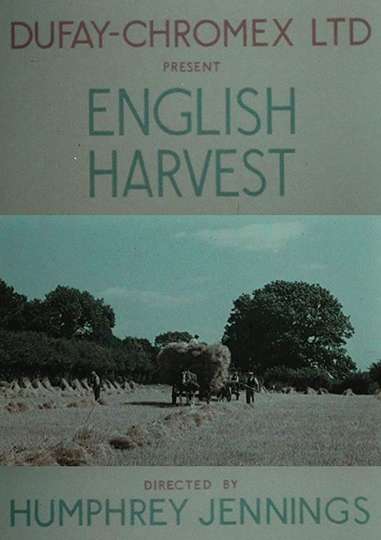English Harvest Poster