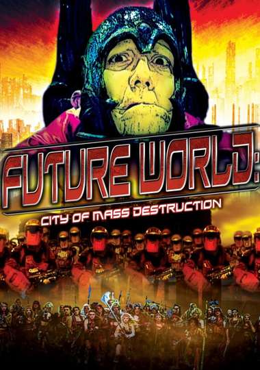 Future World City of Mass Destruction Poster