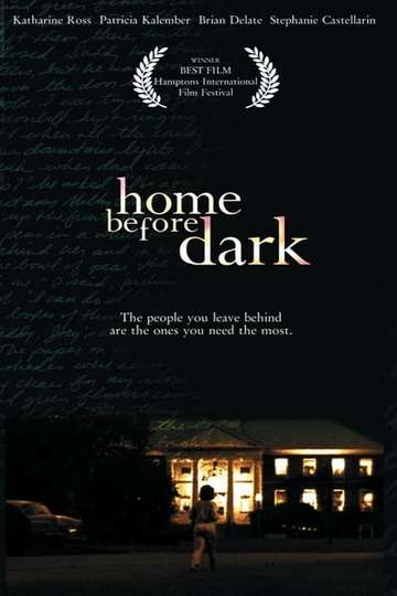 Home Before Dark Poster