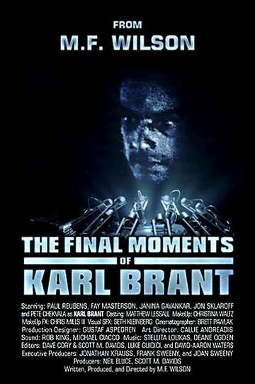 The Final Moments of Karl Brant Poster
