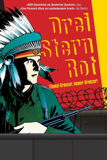 Drei Stern Rot Poster