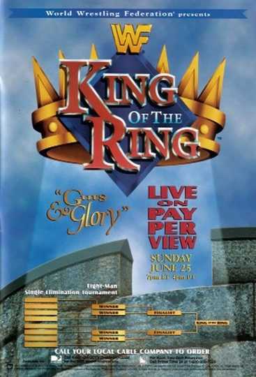 WWE King of the Ring 1995 Poster