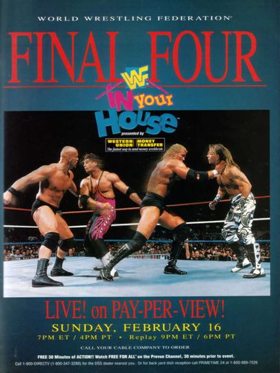 WWE In Your House 13: Final Four Poster