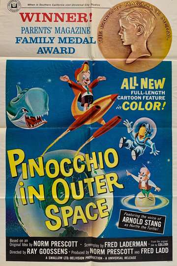 Pinocchio in Outer Space Poster