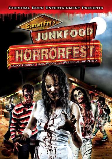 Scarlet Frys Junkfood Horrorfest Poster