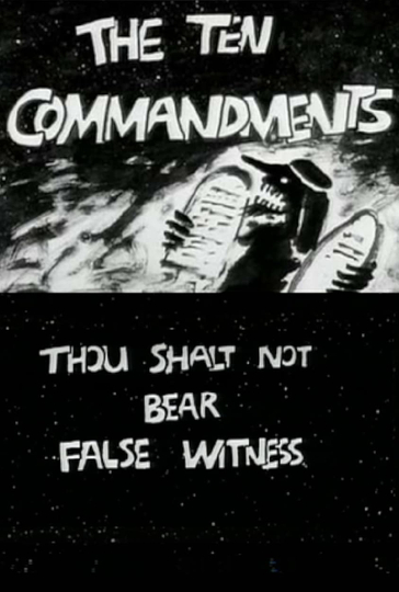 The Ten Commandments Number 8 Thou Shalt Not Bear False Witness