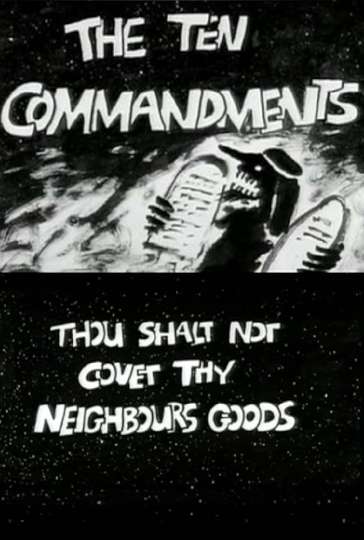 The Ten Commandments Number 9 Thou Shalt Not Covet Thy Neighbours Goods ...