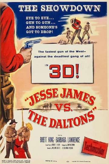 Jesse James vs the Daltons Poster