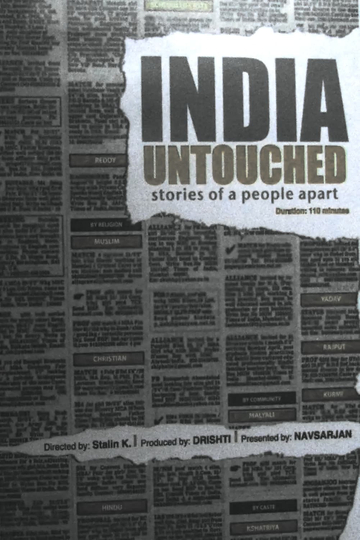 India Untouched Stories of a People Apart