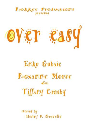 Over Easy Courthouse Café Poster