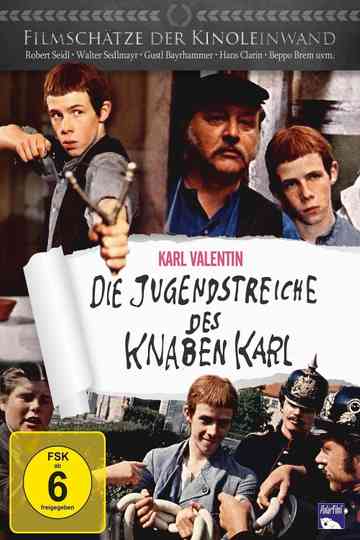 Die Jugendstreiche des Knaben Karl Poster