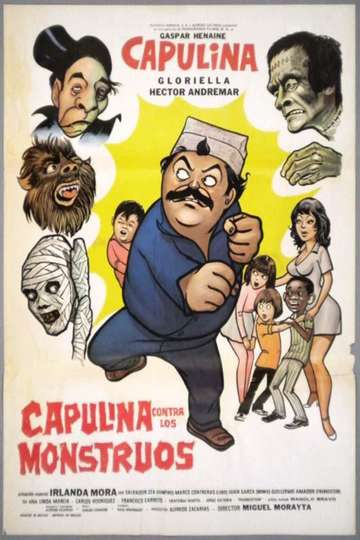 Capulina vs the Monsters Poster
