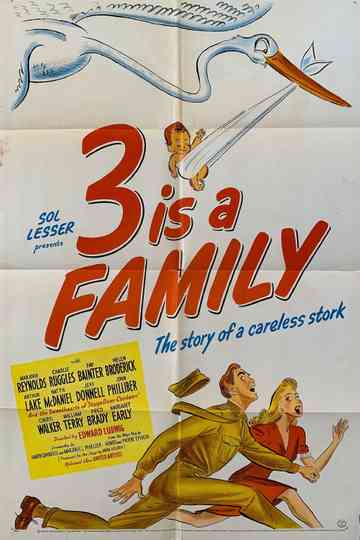 3 Is a Family Poster