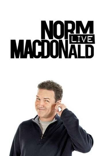 Norm Macdonald Live Poster