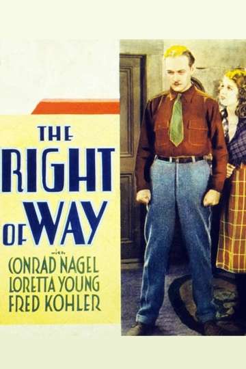The Right of Way Poster